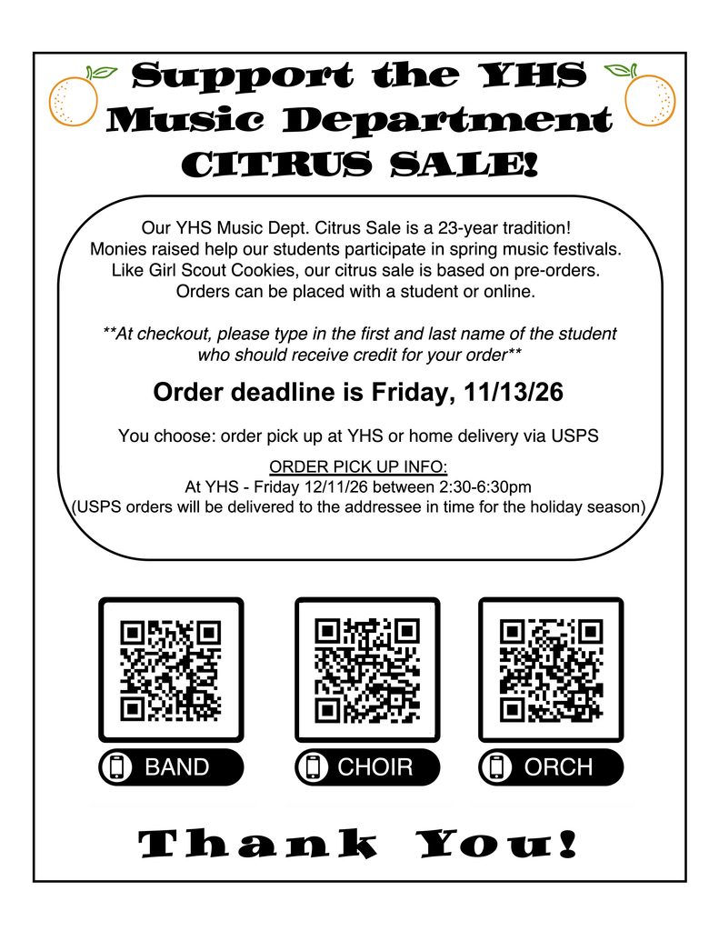Citrus Sale Flyer